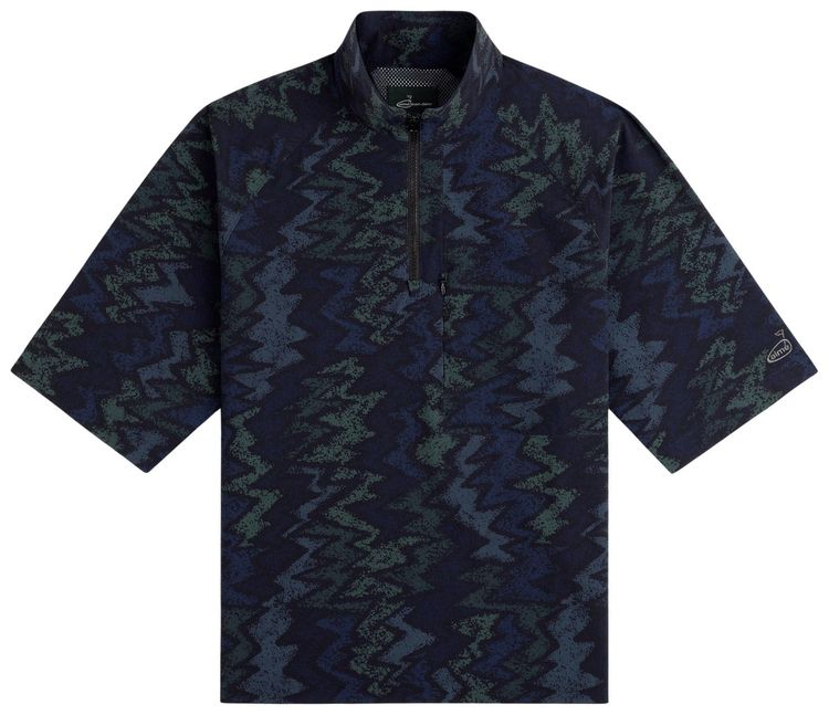 Aime Leon Dore Ald Golf Nylon Quarter Zip Pullover NavyGreen