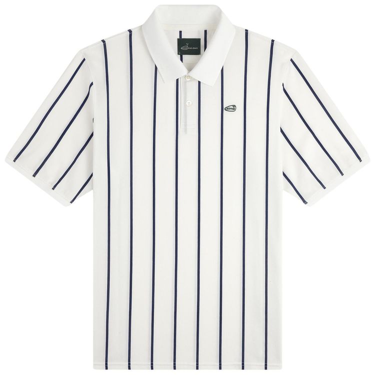 Aime Leon Dore Ald Golf Polo Coconut MilkNaval Academy