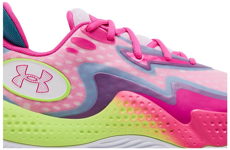 Under Armour Spawn 5 White Lime Pink