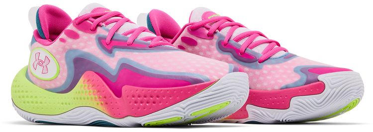 Under Armour Spawn 5 White Lime Pink