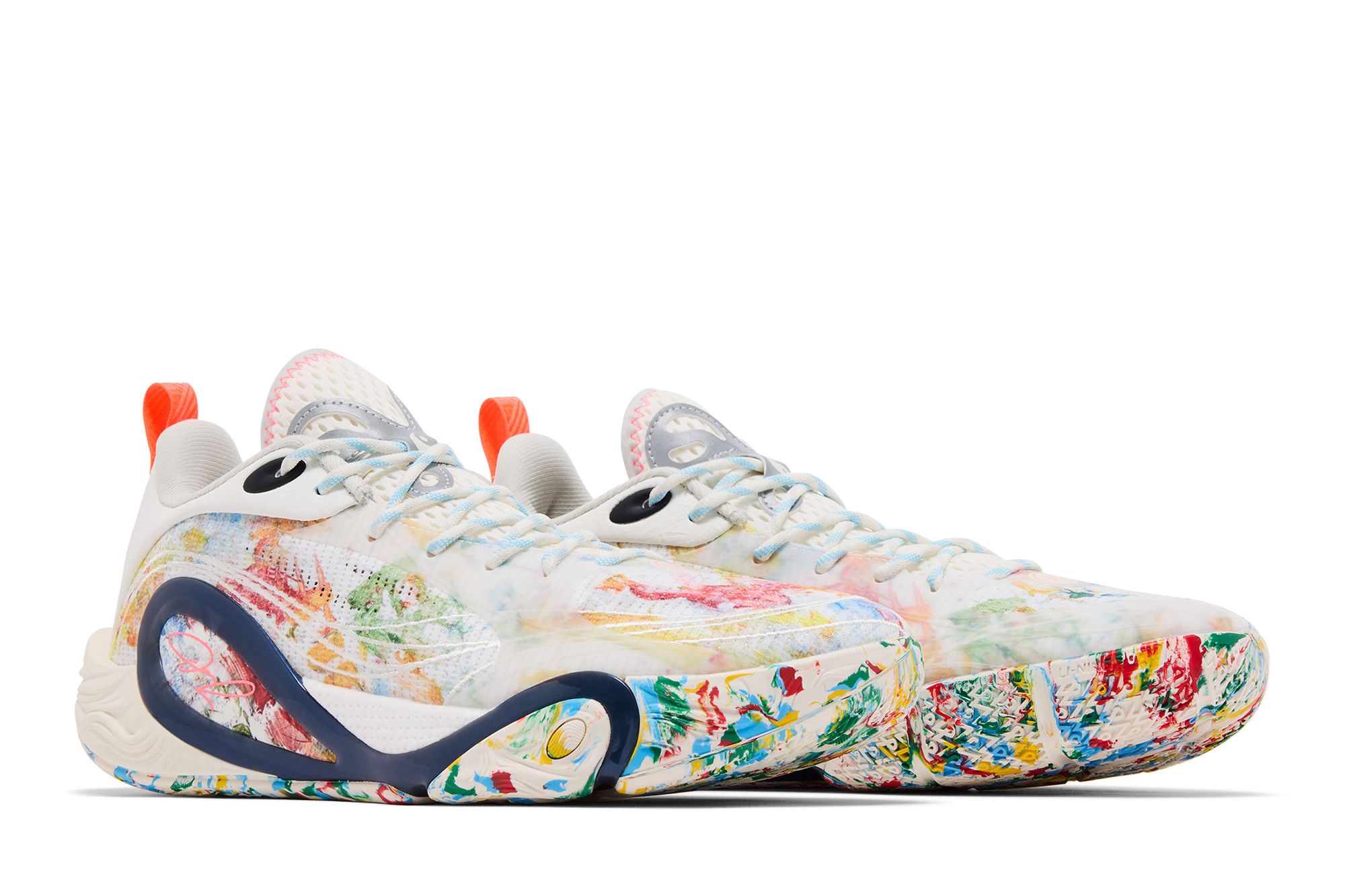 LI-NING ABPV009-3バスケットシューズ ホワイト/マルチカラー Buy Li-Ning DLO1 'Canvas' - ABPV009 3 | GOAT