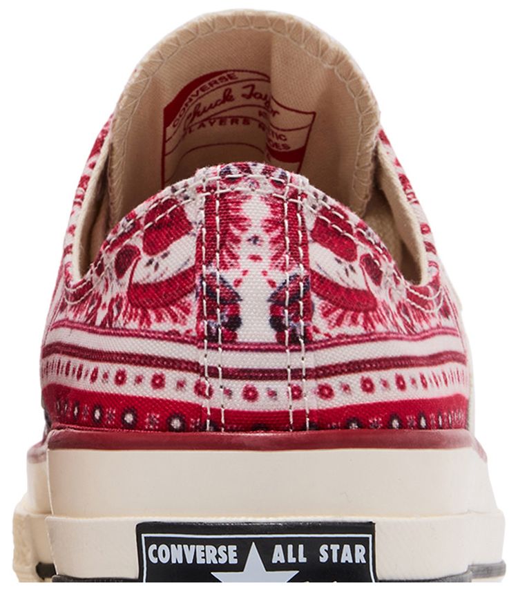 Isabel Marant x Converse Wmns Chuck 70 Low Red Bandana Scarf
