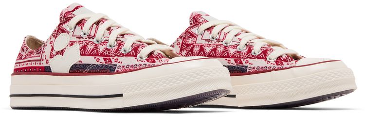 Isabel Marant x Converse Wmns Chuck 70 Low Red Bandana Scarf