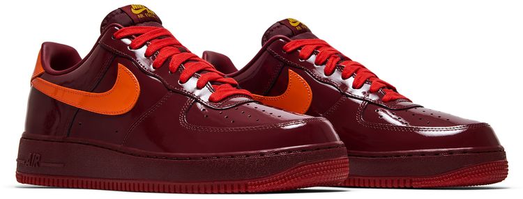 Nike Air Force 1 Low Patent Leather Dark Team Red