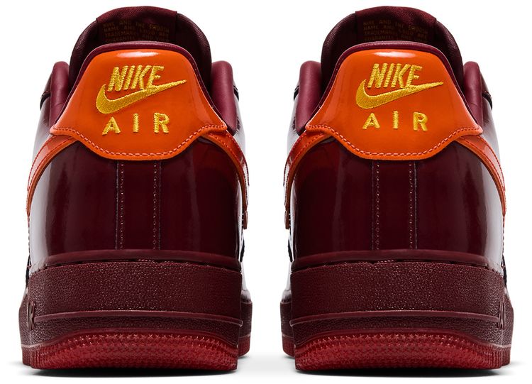 Nike Air Force 1 Low Patent Leather Dark Team Red