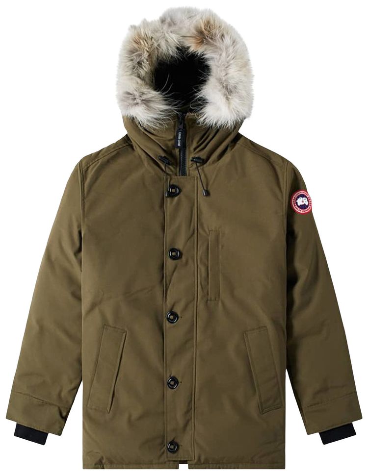 Canada Goose Chateau Parka With Fur Military Green