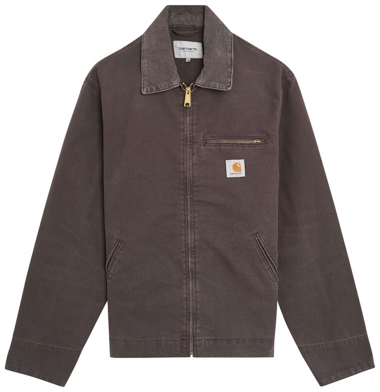 Carhartt WIP Detroit Jacket Stone Canvas Shale