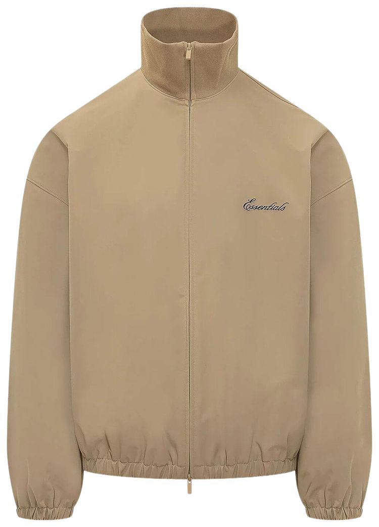 Fear of God Essentials Signature Full Zip Track Jacket Dune