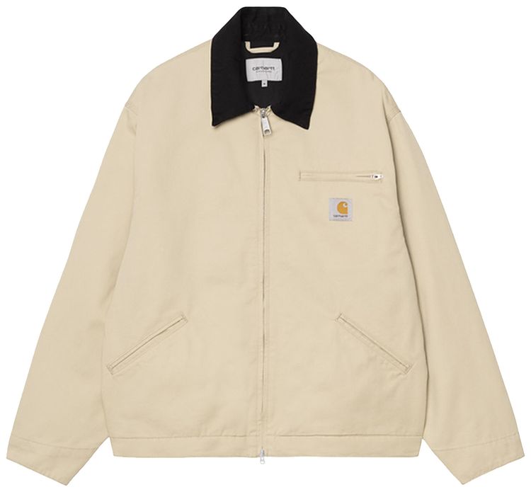 Carhartt WIP OG Detroit Jacket Rinsed BarchanBlack