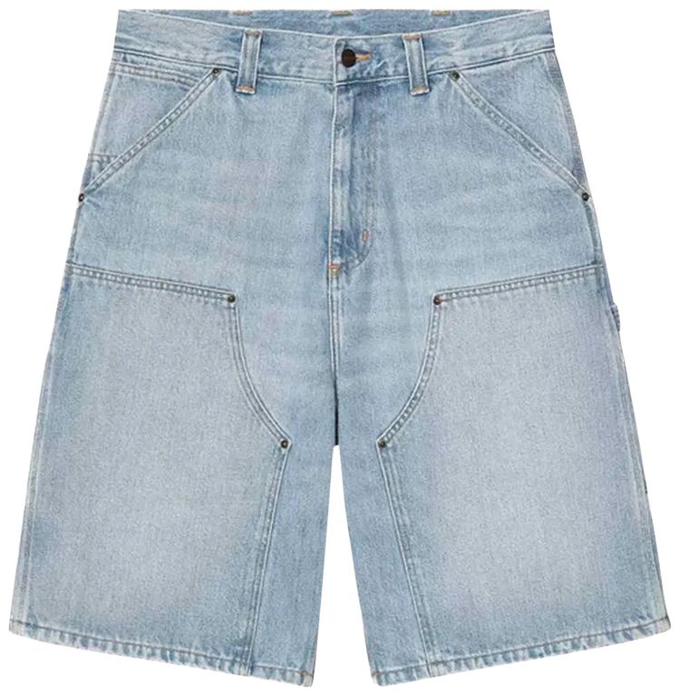 Carhartt WIP OG Double Knee Shorts Heavy Bleached Worn