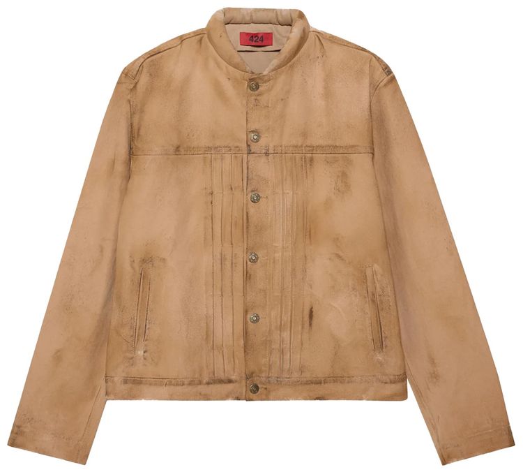 424 Collection Trucker Jacket Natural