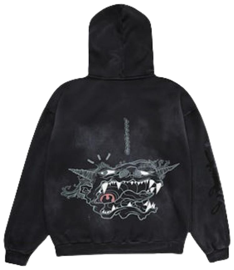 Cactus Jack by Travis Scott x Fragment x Takashi Zip Hoodie Black