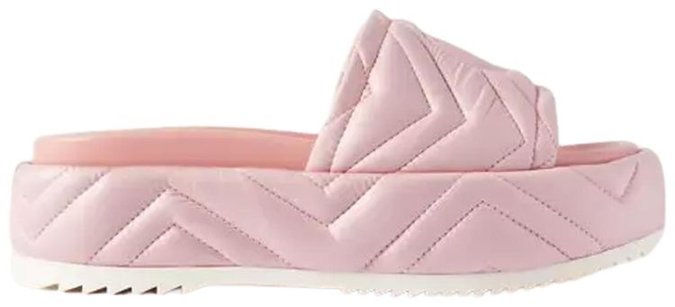 Gucci Wmns Angels Platform Sandal Light Pink