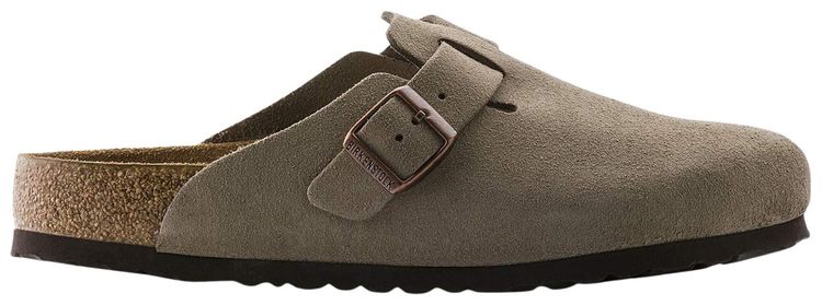 Birkenstock Boston Soft Foot Bed Taupe