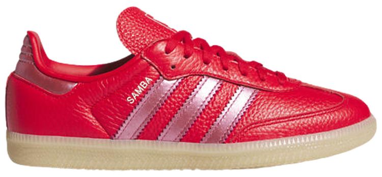 adidas Samba OG Big Kid Collegiate Red Purple