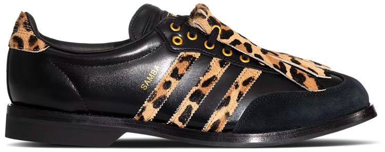 adidas Samba Bowling Core Black Supplier Colour Gold Metallic