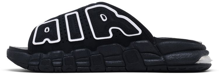 Nike Wmns Air More Uptempo Slide Black White