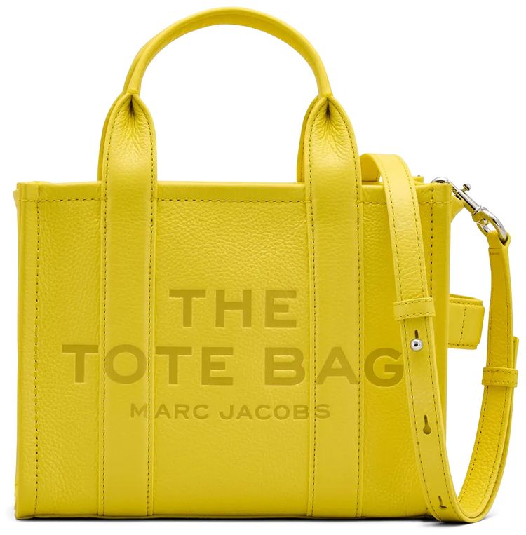 Marc Jacobs The Small Leather Tote Bag Daisy Yellow