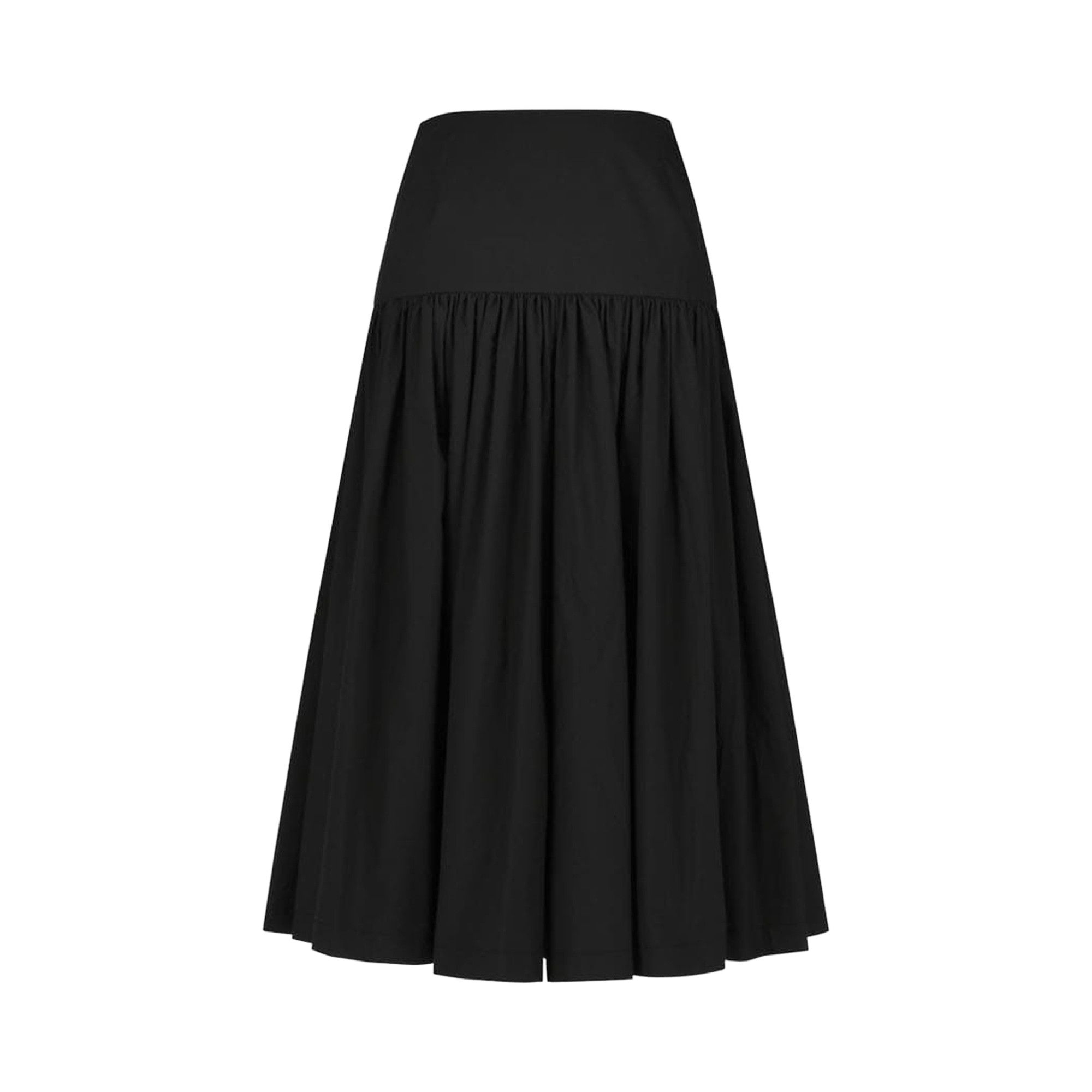 Buy Amomento Shirring Culotte Pants 'Black' - AM26SSW18PT BLAC | GOAT