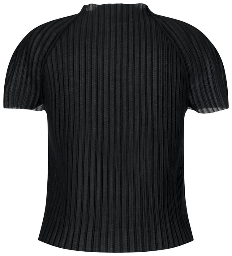 Amomento Pleats Raglan Top Black