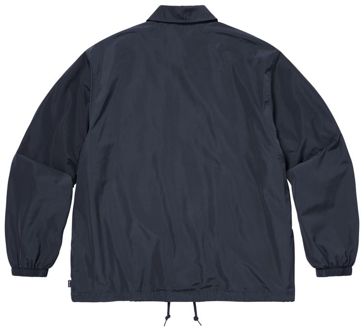 Supreme Spellout Coaches Jacket Navy