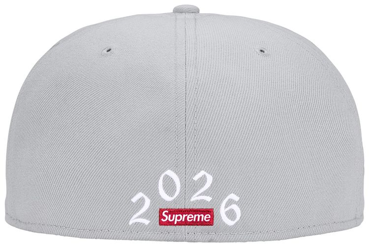 Supreme Devil S Logo New Era Grey