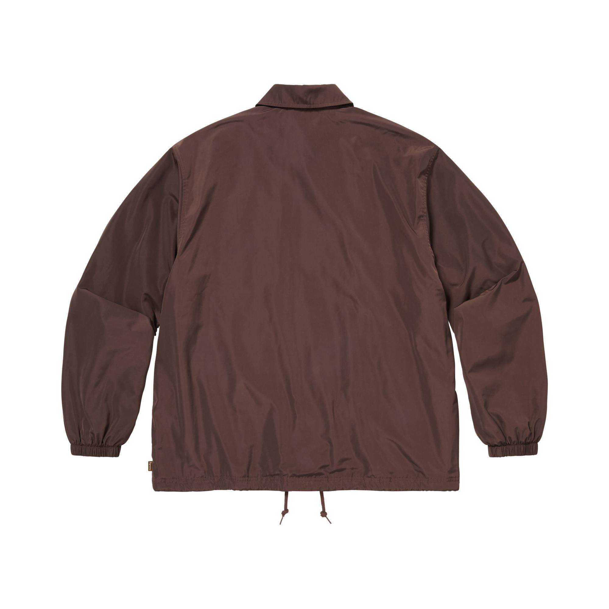Buy Supreme Spellout Coaches Jacket 'Brown' - SS26J106 BROWN | GOAT