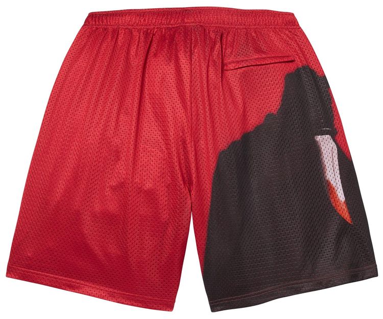 Supreme Ghostface Mesh Short Red