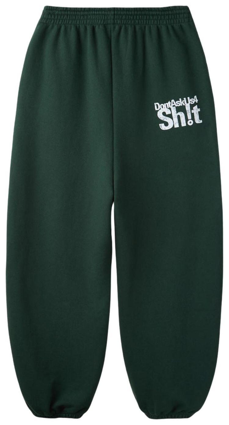 GV Gallery x Greedy Unit Garbage Sweats Green