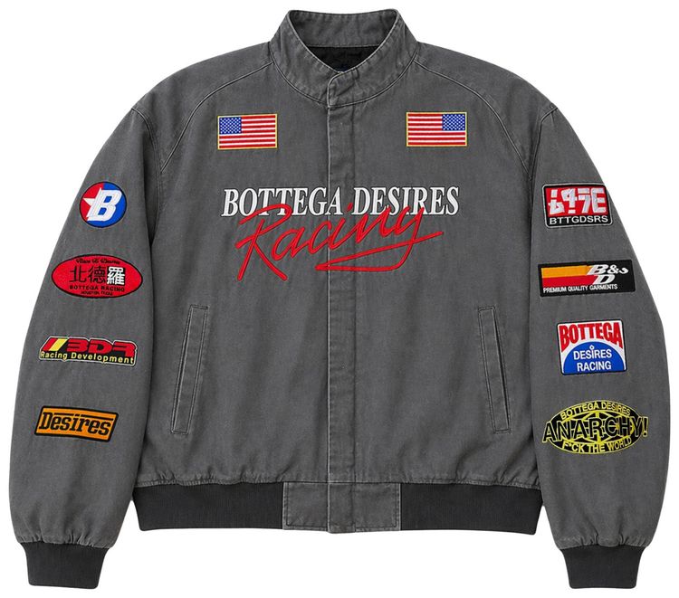 Bottega Desires Race Jacket Grey