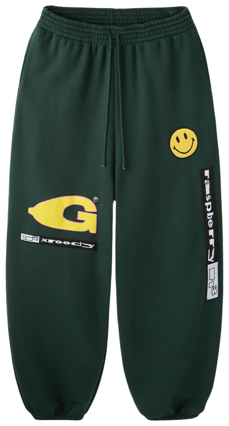 GV Gallery x Greedy Unit Garbage Sweats Green