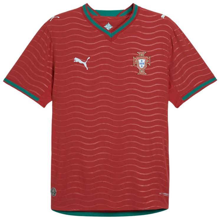 Puma Portugal 2026 Authentic Home Club Red Green Lagoon