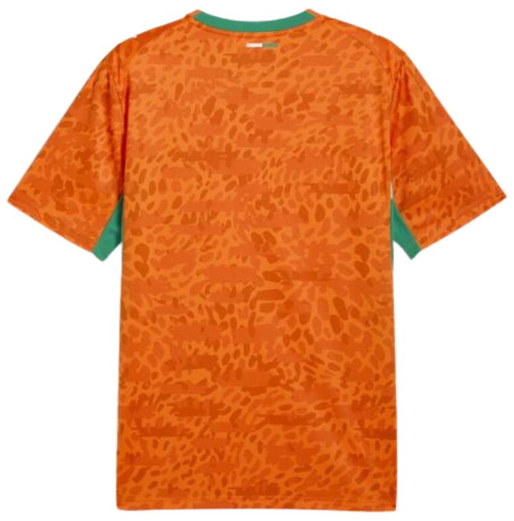 Puma Ivory Coast 2026 Home Kit Rickie Orange Sport Green