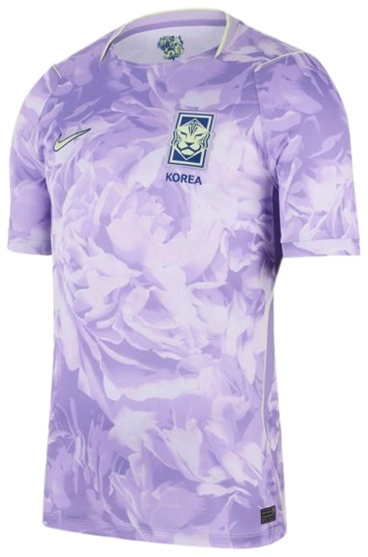 Nike Korea 2026 Stadium Away Space PurpleAmethyst TintGlobal BlueLight Liquid Lime