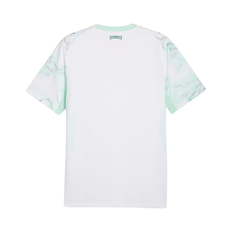 Puma Austria 2026 Away Kit Men Puma White Mint Melt