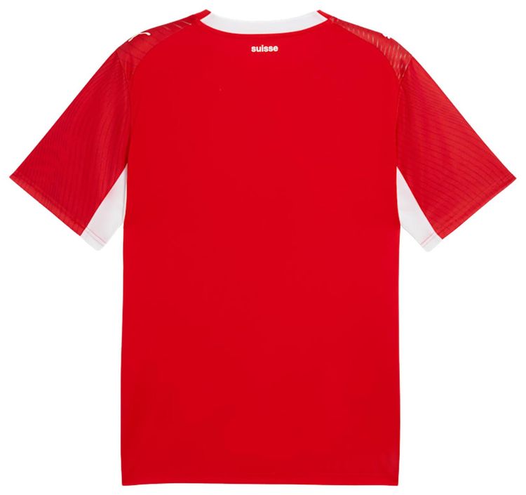 Puma Switzerland 2026 Home Kit Puma Red Puma White