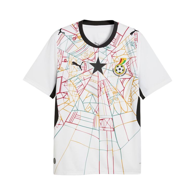 Puma Ghana 2026 Home Kit Puma White Puma Black