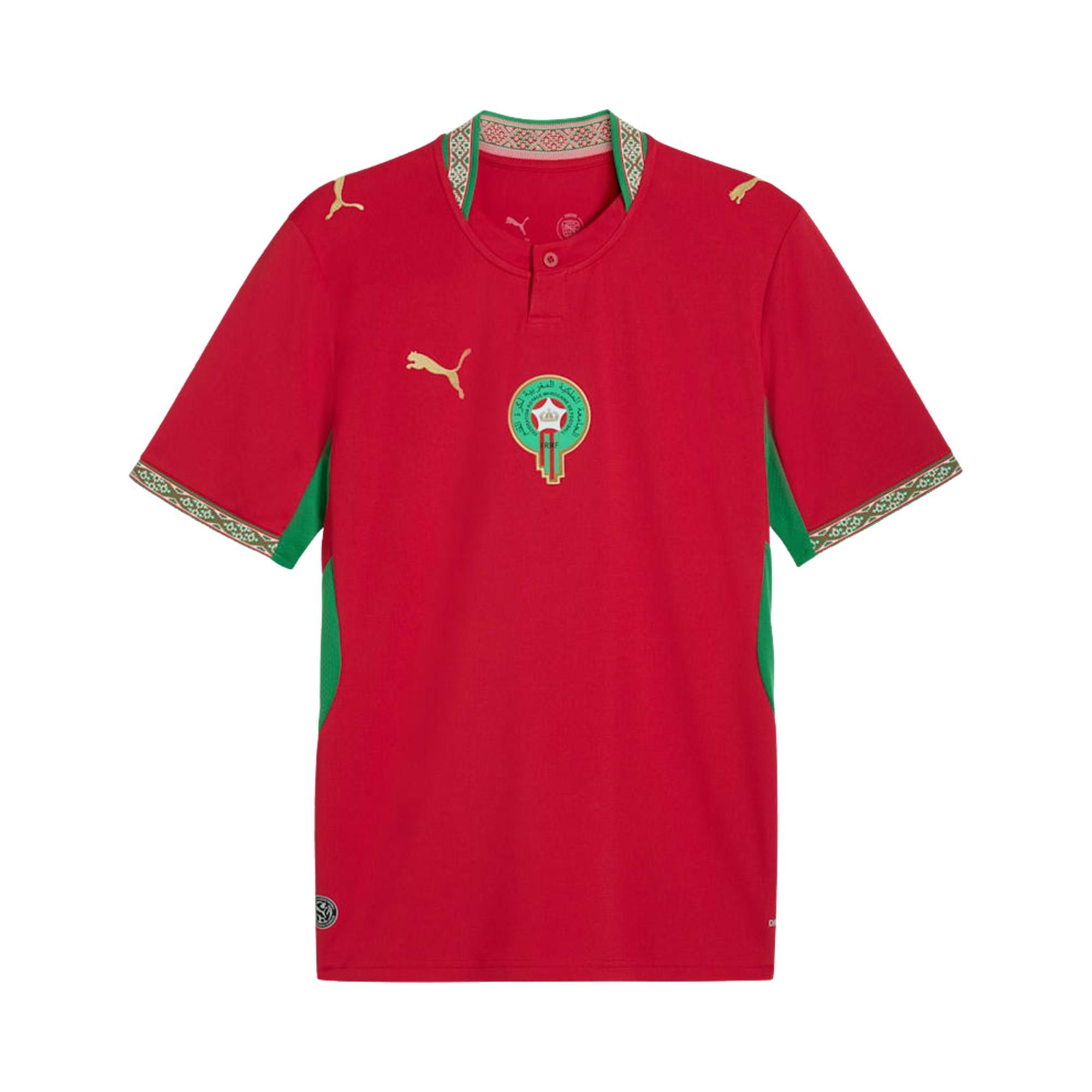 Buy Puma Morocco 2026 Home Jersey 'Fast Red-Victory Gold' - 783317