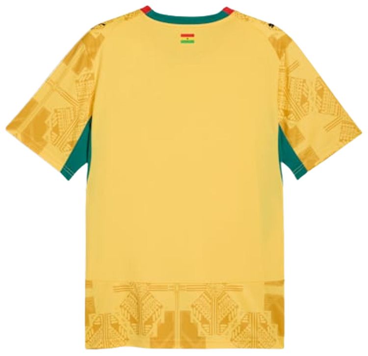 Puma Ghana 2026 Away Kit Sunny Yellow Archive Gold