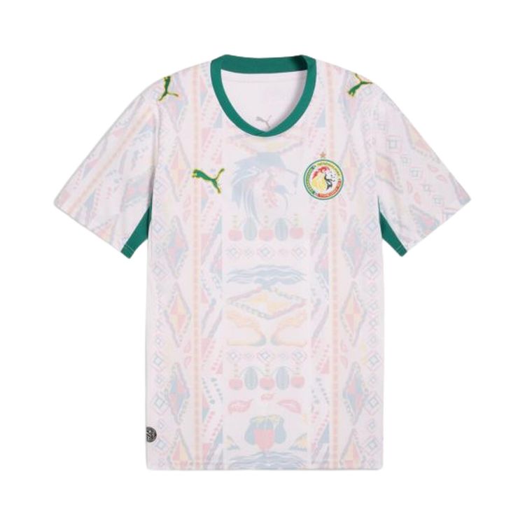Puma Senegal 2026 Home Kit Puma White Wild Green