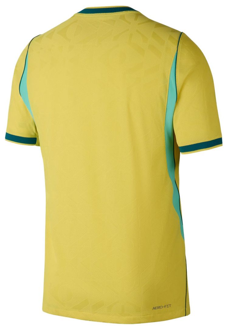 Nike Brazil 2026 Match Home CanaryLight MentaGeode Teal