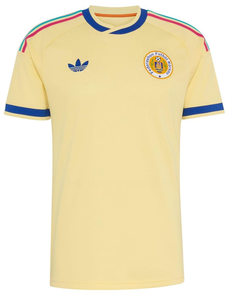 Adidas Curacao 26 Away Kit Almost Yellow