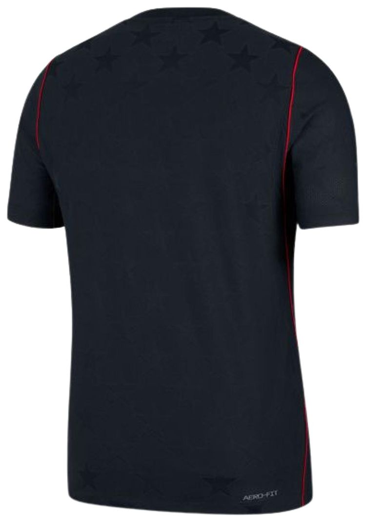 Nike Usmnt 2026 Match Away Dark ObsidianUniversity RedPure Platinum