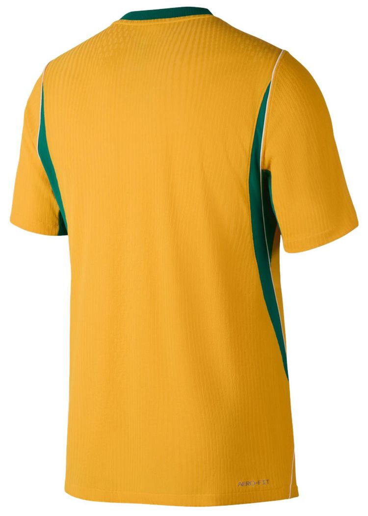 Nike Australia 2026 Match Home Sport GoldMystic GreenSailMystic Green