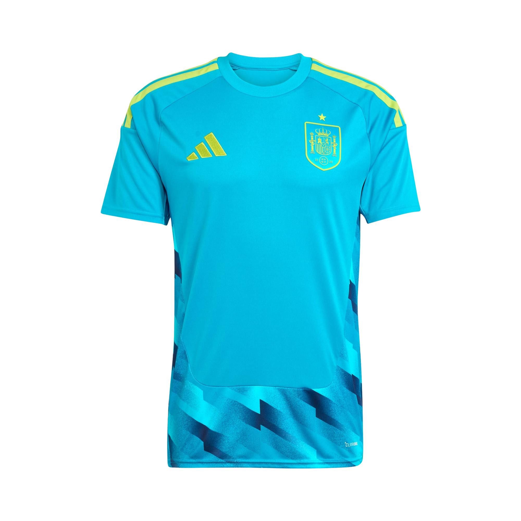 Buy Adidas Spain 26 Goalkeeper Home Jersey 'Bold Aqua' - KB8371 | GOAT