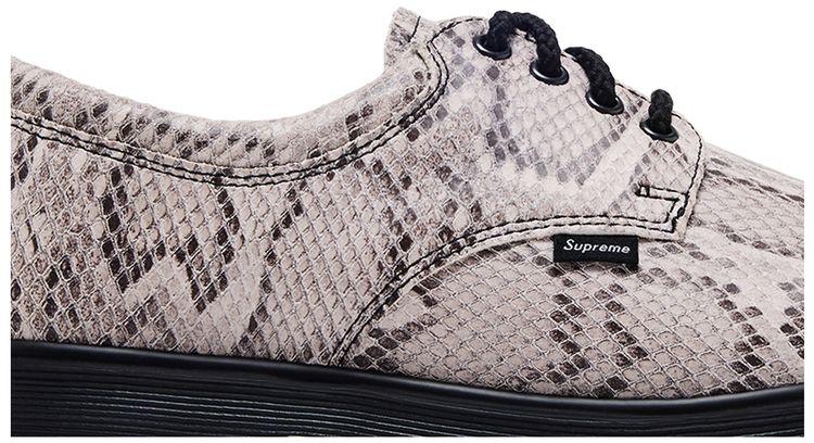 Supreme x Dr Martens Postal Supreme 4 Eye Shoe Snakeskin