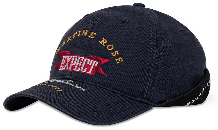 Martine Rose Roll Back Cap Blue Navy