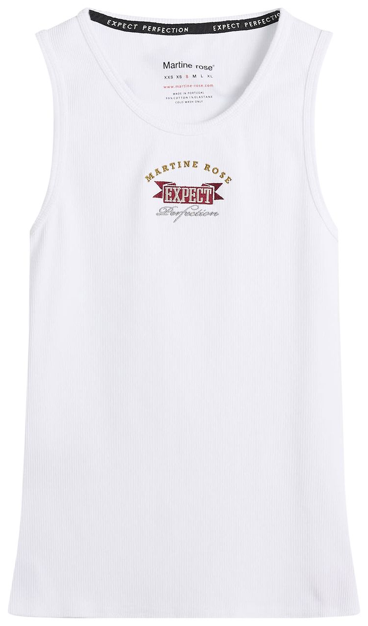 Martine Rose Vest WhiteBlack