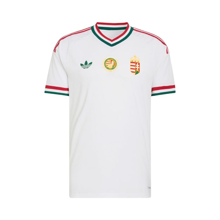 Adidas Hungary 26 Away Authentic Jersey White