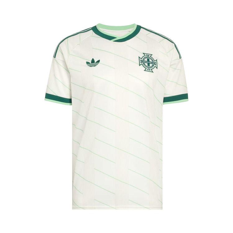 Adidas Northern Ireland 26 Away Jersey Cloud WhiteTech Forest